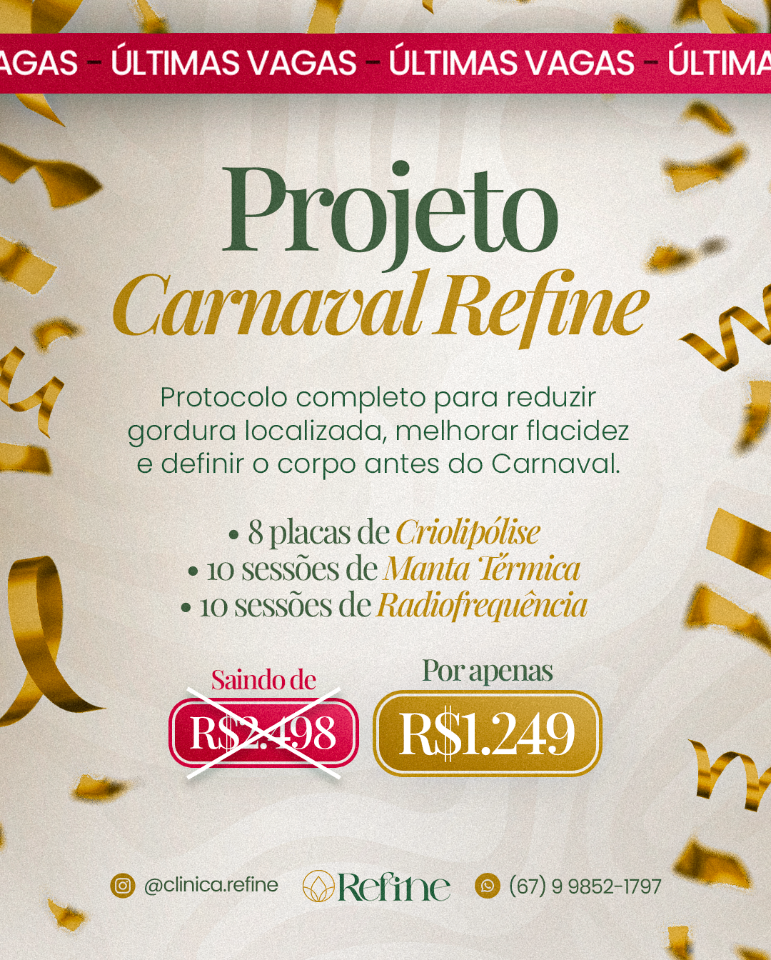 Condição Especial Refine